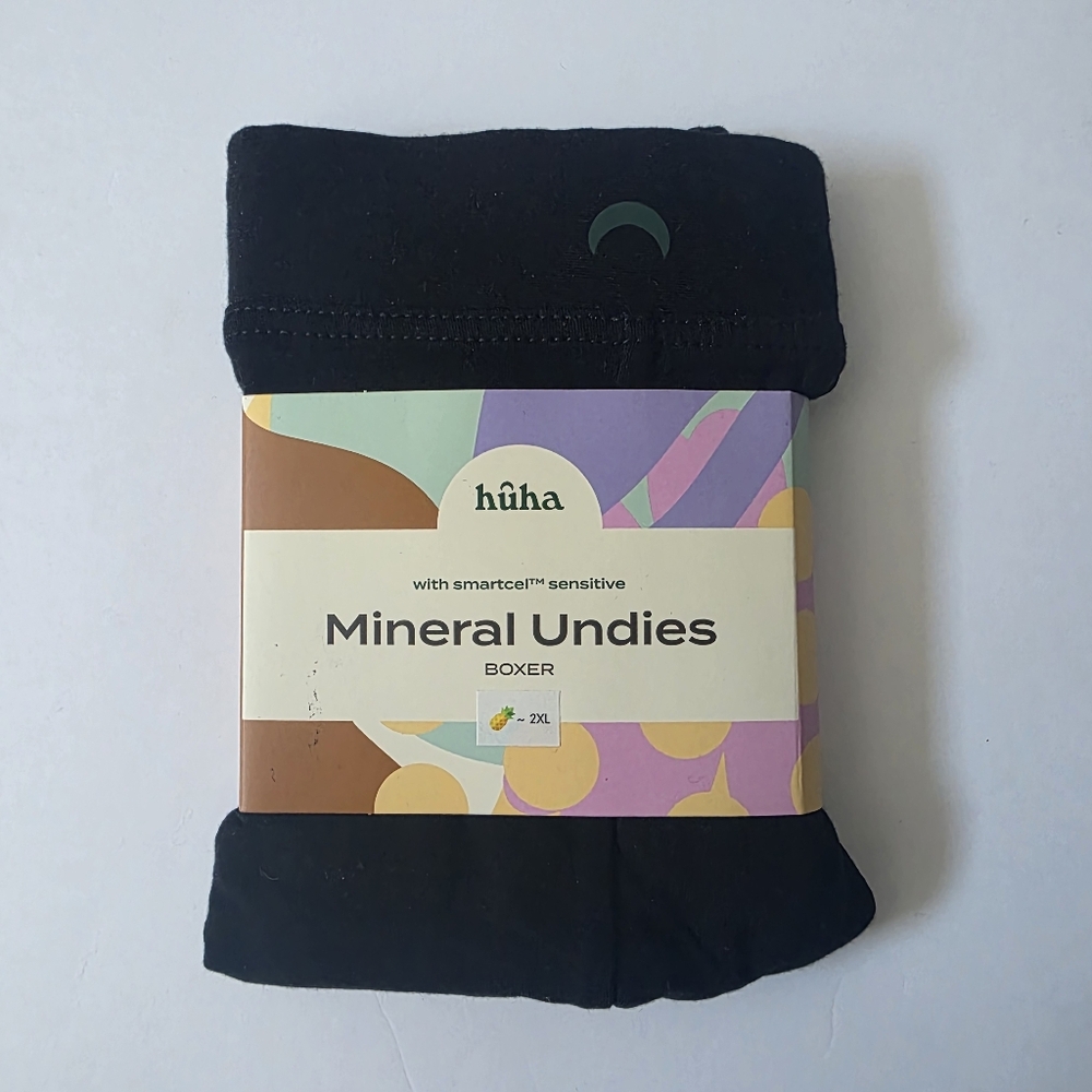 Huha Underwear Black Boxer -Size XXL